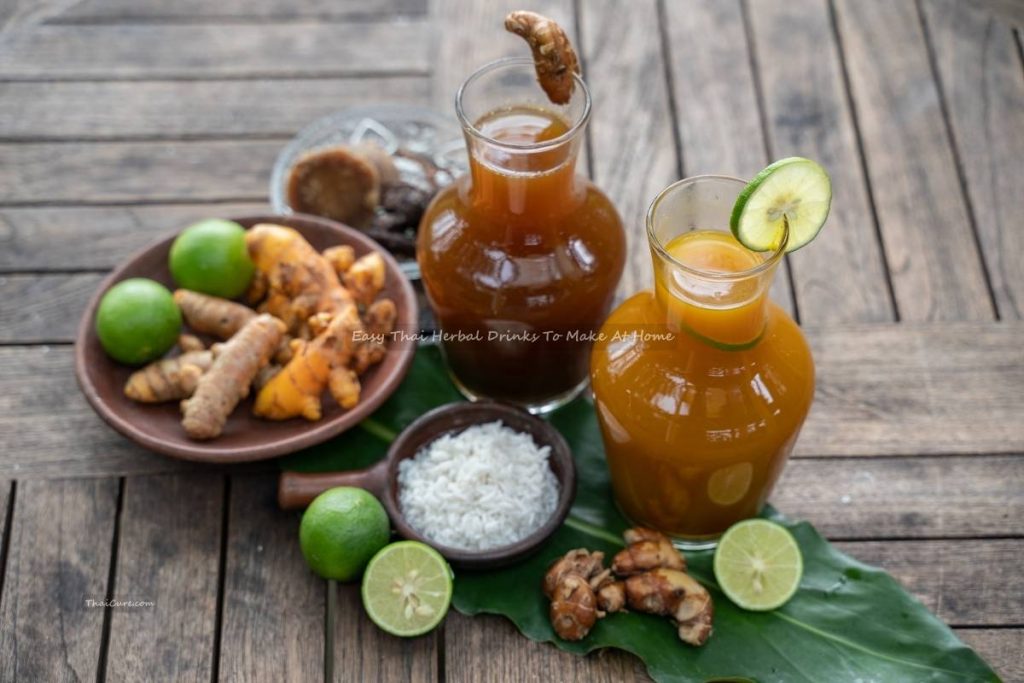 Easy Thai Herbal Drinks To Make At Home